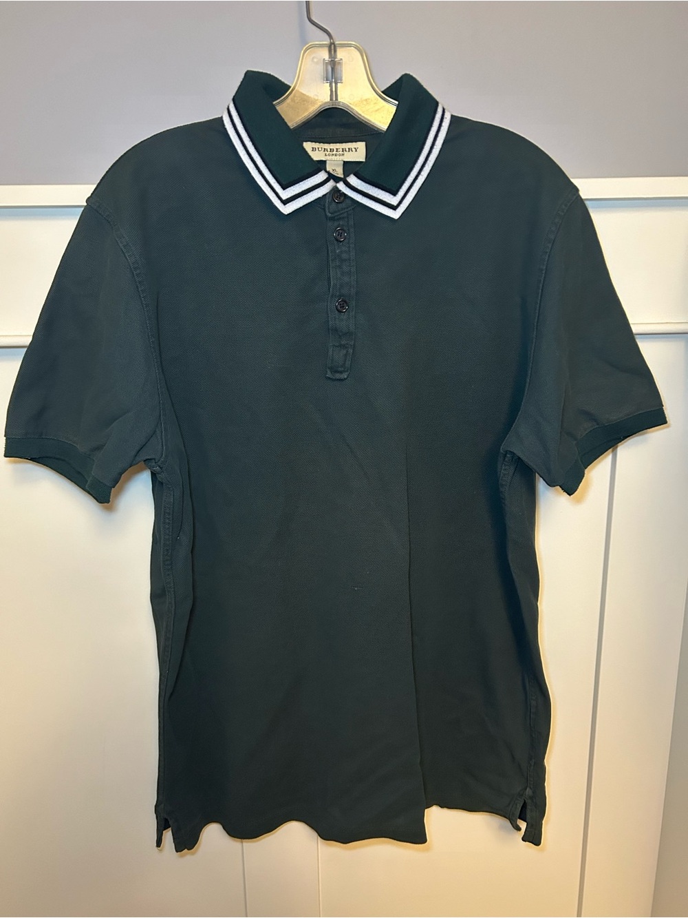 Vintage Burberry London classic polo t-shirt